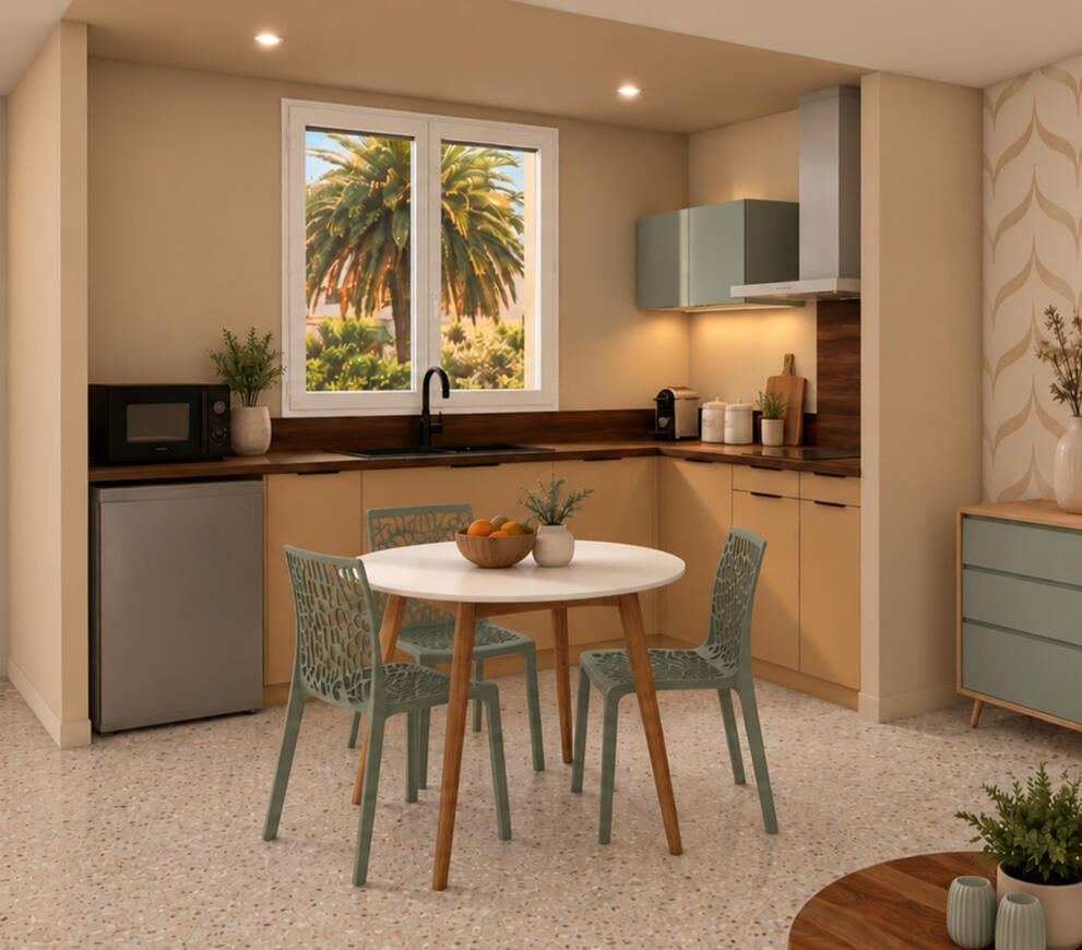 Studio Optimisation et mise en valeur de petits espaces.